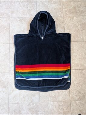 Pendleton Towel Poncho Crater Lake Hooded Surf Swim Beach Wearable Youth Kids
